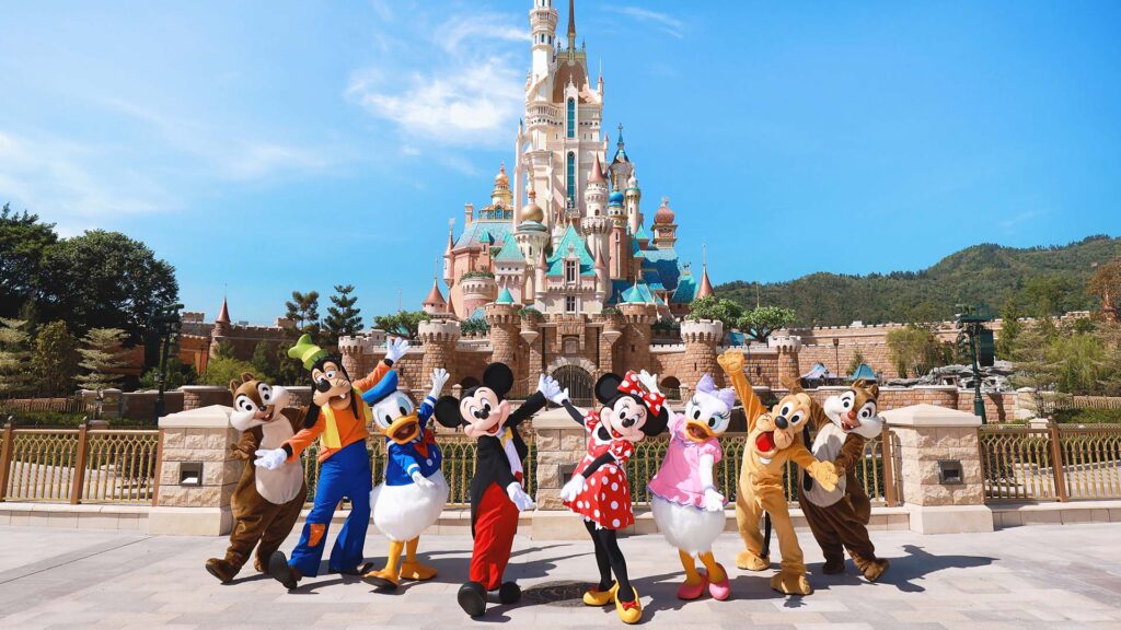 Hong Kong Disneyland castle