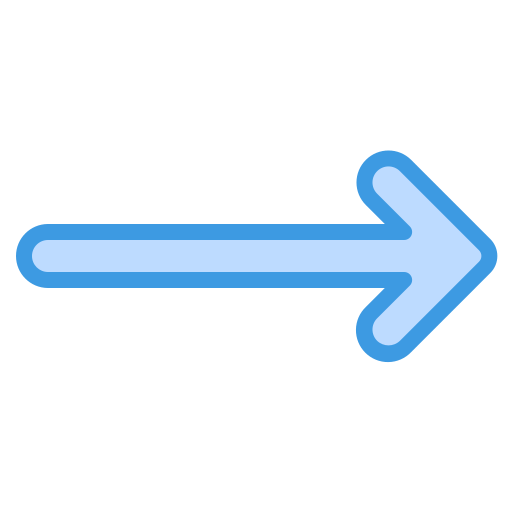 blue arrow